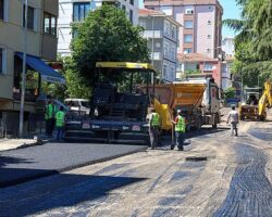 Maltepe’de asfalt çalışmaları hızlandı