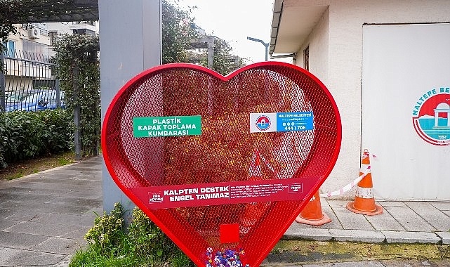 Maltepe’de plastik kapak toplama kumbaralarının sayısı 8’e çıktı