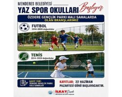 Menderes’te Yaz Spor Okulları Başlıyor
