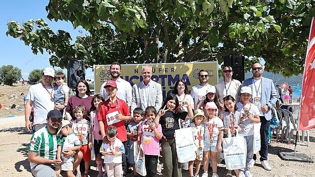 Nilüfer’de gökyüzü uçurtmalarla renklendi