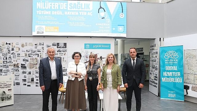 Nilüfer’de “Tütüne Değil, Hayata Yer Aç” söyleşisi