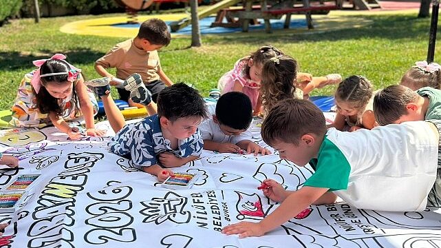 Nilüferli miniklerde karne heyecanı
