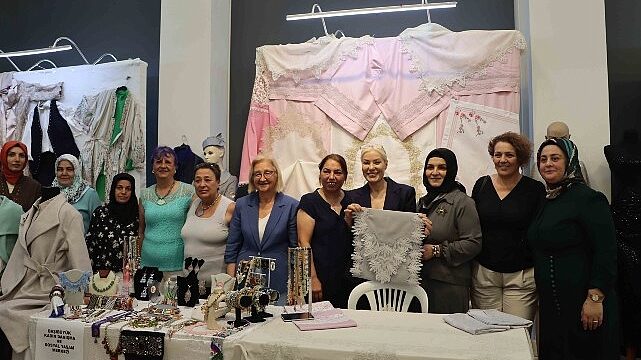 ‘Öğrenen ve Üreten Aileler’in emeği sergiyle taçlandı