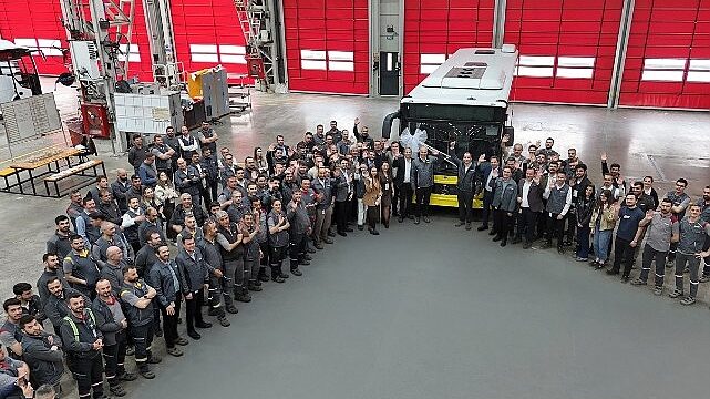 Otokar Üretimi İlk Mercedes-Benz Conecto Otobüs Banttan İndi