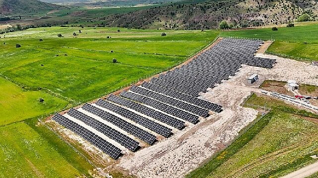 Özbelsan Güneş Enerji Santrali hizmete açıldı