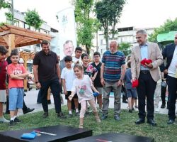 Şehit Yıldırım Özbir Parkı baştan sona yenilendi