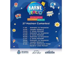 Selçuklu’da Hafta Sonu Karne Şenliği ile Geçecek