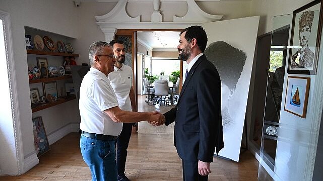 Ukrayna Antalya Başkonsolosu’ndan Başkan Topaloğlu’na ziyaret