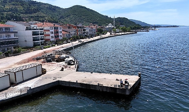 Ulaşlı’daki dalga kırıcı set, taşkın riskini önleyecek