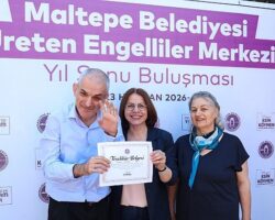 Üreten Engelliler Merkezi yeni mezunlarını verdi