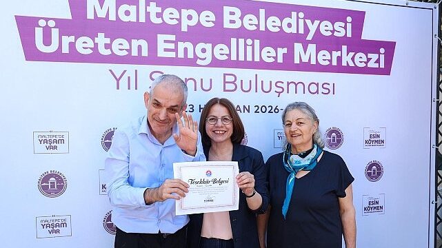 Üreten Engelliler Merkezi yeni mezunlarını verdi