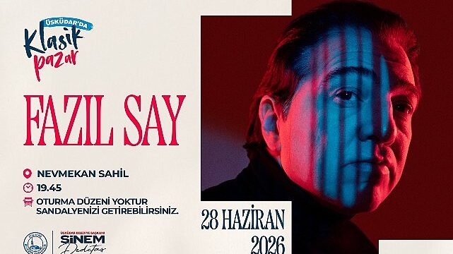 Üsküdar’ın Ödüllü Klasik Pazar Konserleri Fazıl Say ile Yeni Sezona Merhaba Diyor
