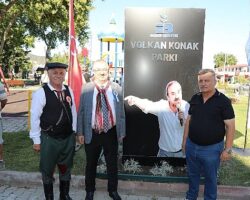 Volkan Konak’ın adı Edremit’te yaşatılıyor