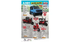 16 Temmuz’da A101’de Elektrikli Araç Dikkat Çekiyor