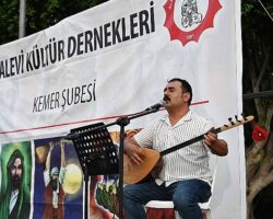 Alevi Kültür Dernekleri Kemer Şubesinden aşure lokması