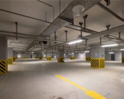 Araçlar otoparka, yolcular metroya