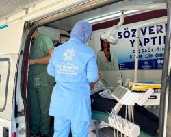 Aydın Büyükşehir Belediyesi Mobil Ağız ve Diş Sağlığı Klinikleri’ne Efeler, Çine ve Buharkent’te Yoğun İlgi