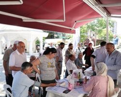 Bağcılar’da camilerde sağlık taraması yapıldı