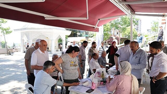 Bağcılar’da camilerde sağlık taraması yapıldı