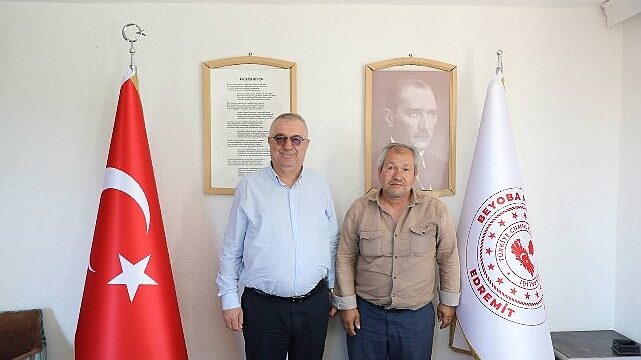 Başkan Ertaş muhtarları tek tek ziyaret etti
