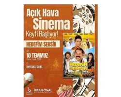 Bayraklı’da Açık Hava Sinema Günleri Başlıyor