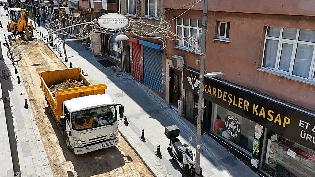 Bayrampaşa’da Bağlar Caddesi yenileniyor