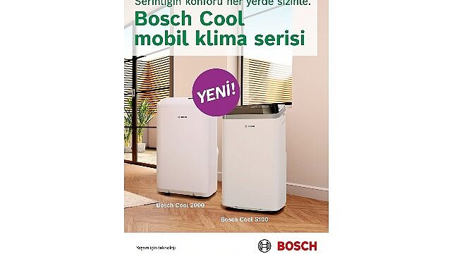 Bosch Home Comfort Group, Yeni “Cool” Mobil Klima Serisiyle Yaz Sezonunu Eksiksiz Karşılıyor