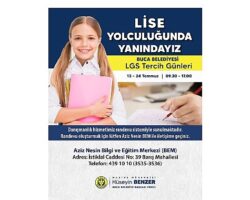 Buca Belediyesi’nden lise adaylarına büyük destek