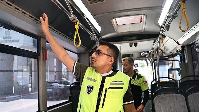 Büyükşehir’den toplu ulaşımda klima denetimi