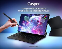 Casper PAD H10 Pro: Üretkenlik ve Mobilite Artıyor