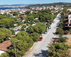 Cunda Arka Deniz–Çataltepe Yolunda Çalışmalar Tamamlandı