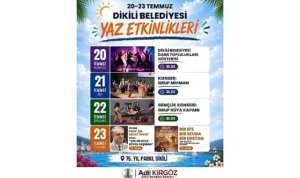 Dikili’de yaz etkinlikleri coşkusu başlıyor!