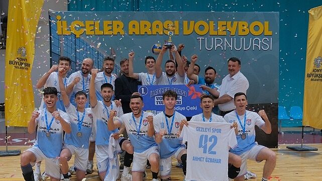 İlçeler Arası Voleybol Turnuvası’nda Şampiyon Hadim