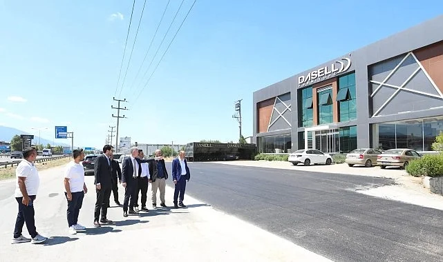 İnegöl Belediyesi Yetki Alanındaki Bölgelerde Asfalt Uygulamalarına Devam Ediyor