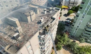 İtfaiyenin hızlı müdahalesi hayat kurtardı