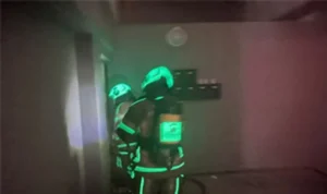 Kahraman itfaiyecilerden hayat kurtaran müdahale
