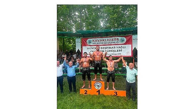 Kemer Belediye güreşçisinden birincilik başarısı