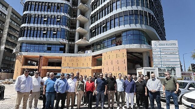 Konak’ın yeni hizmet binasında sona yaklaşıldı
