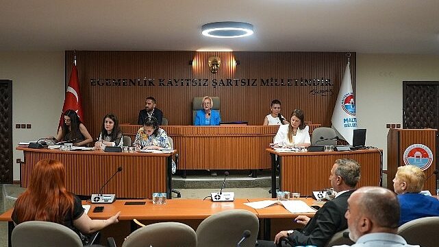 Maltepe Belediye Meclisi’nin temmuz ayı toplantıları sona erdi
