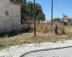 Manisa Büyükşehir’den Karacaahmet Türbesi’nde Hummalı Temizlik