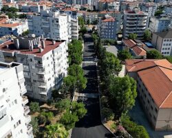 Narlıdere’de Asfalt Mesaisi Hız Kesmiyor