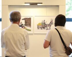 Osmangazi’de Göçün Hikayelerini Karikatürlerle Anlatan Sergi