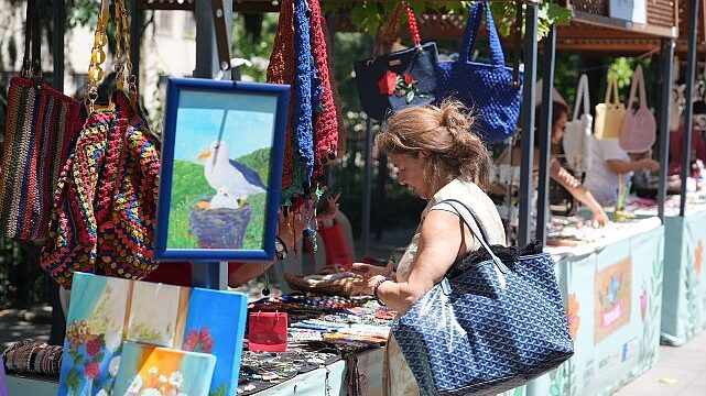 Potlaç Kadın Emeği Pazarı, Bahariye’den Yaza Merhaba Dedi