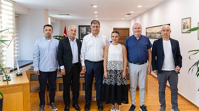 Seferihisar Belediye Başkan Vekili Fuat Gümüş ve meclis üyelerinden Cemil Tugay’a ziyaret