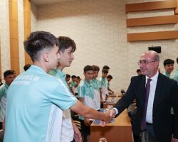 Selçuklu’nun Şampiyon Sporcuları Başkan Pekyatırmacı ile Buluştu