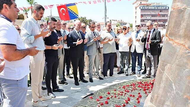 Srebrenitsa Soykırımı kurbanları, Menemen’de anıldı
