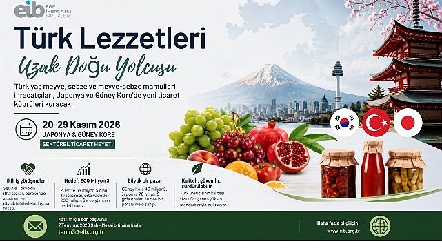 Türk lezzetleri Uzak Doğu yolcusu