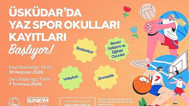 Üsküdar’da Yazın Ritmini Spor Belirleyecek