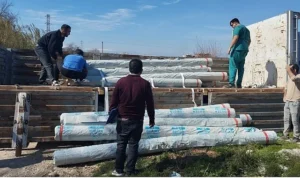 Antalya Büyükşehir Belediyesi afetzede üreticinin yanında