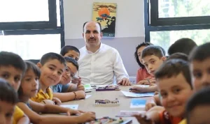 Başkan Altay Bilgehane ve Yaz Kur’an Kursu’nda Eğitim Gören Öğrencilerle Buluştu